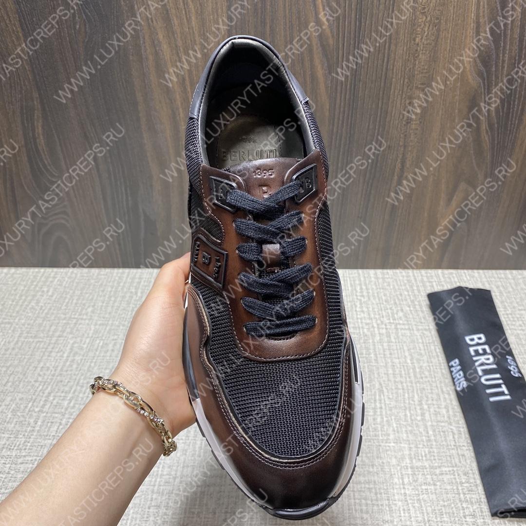 BERLUTI SNEAKERS BROWN S5799