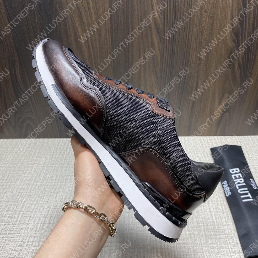 BERLUTI SNEAKERS BROWN S5799