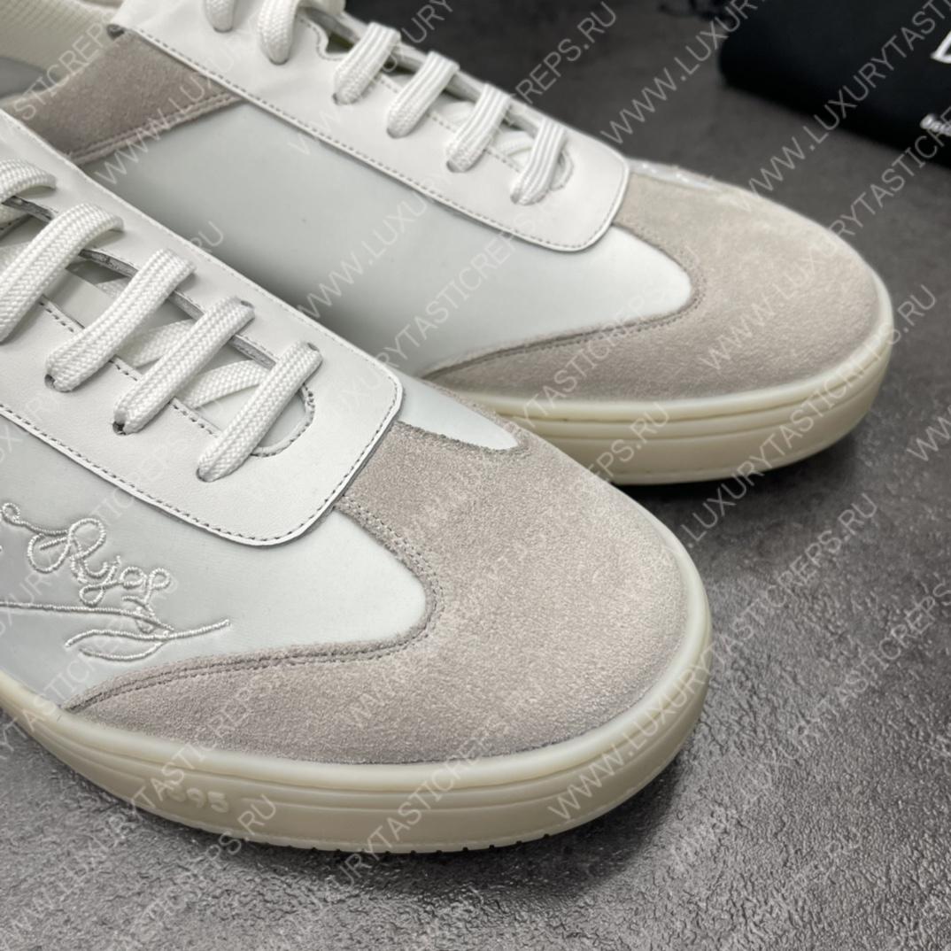 BERLUTI PLAYTIME SCRITTO SNEAKER WHITE S5830-BA8