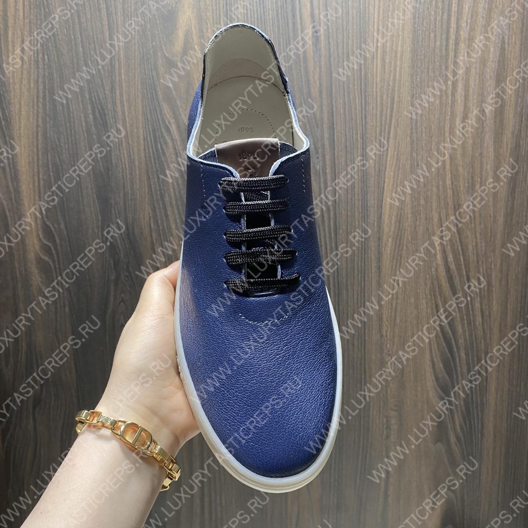 BERLUTI EDEN SCRITTO SNEAKER DARK BLUE S5710-D2