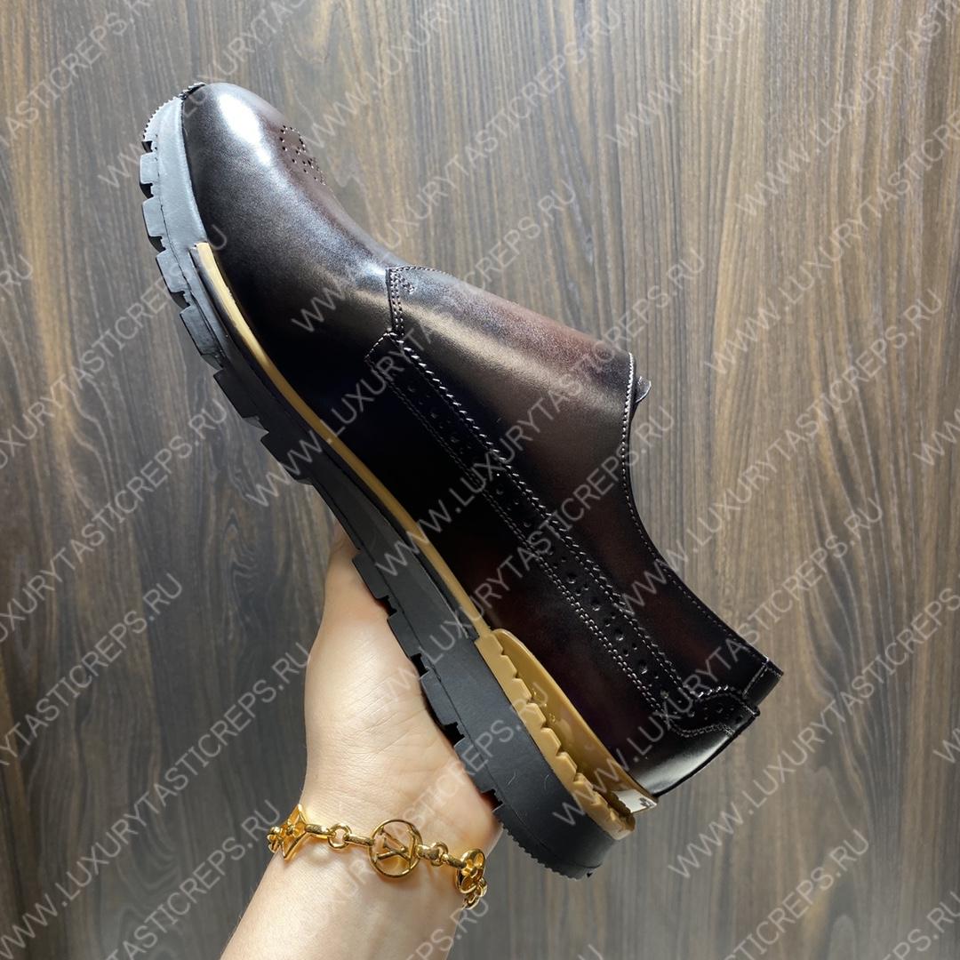 BERLUTI FAST TRACK SNEAKER DARK BROWN S5854