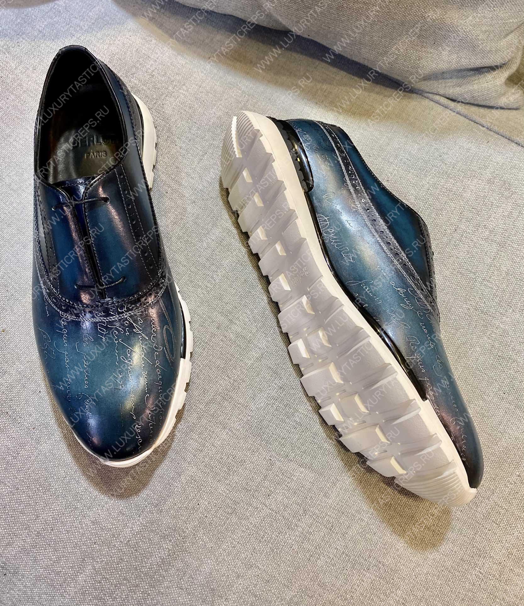 BERLUTI FAST TRACK SNEAKER BLACK S38785-V1