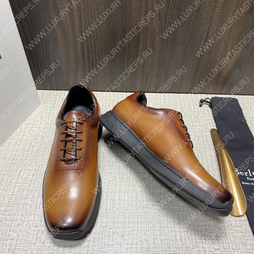 BERLUTI PLAYTIME SNEAKERS BROWN S5873-V1