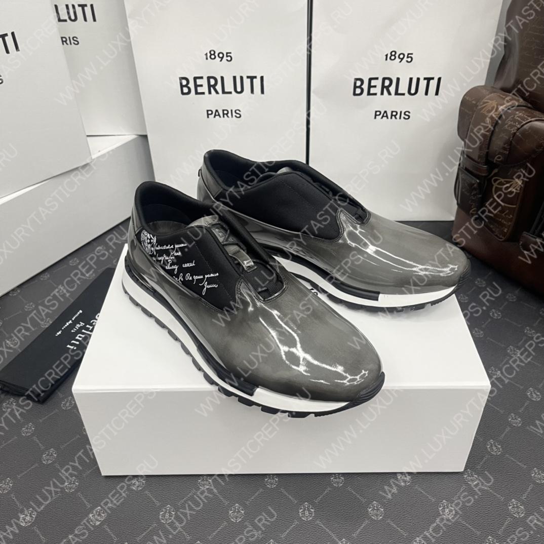 BERLUTI FAST TRACK SNEAKERS BLUE S5541-V2