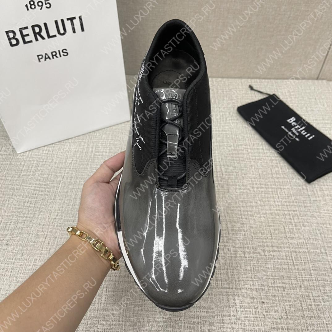 BERLUTI FAST TRACK SNEAKERS BLUE S5541-V2