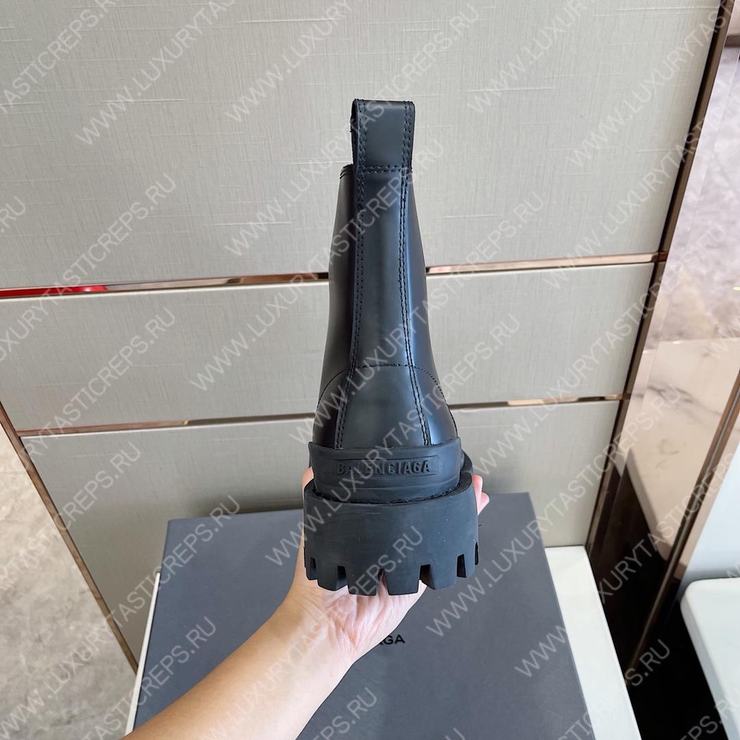 Ba*len*cia*ga strike lace-up boot black 590974wa
