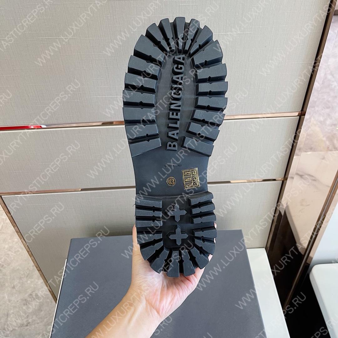 Ba*len*cia*ga strike lace-up boot black 590974wa