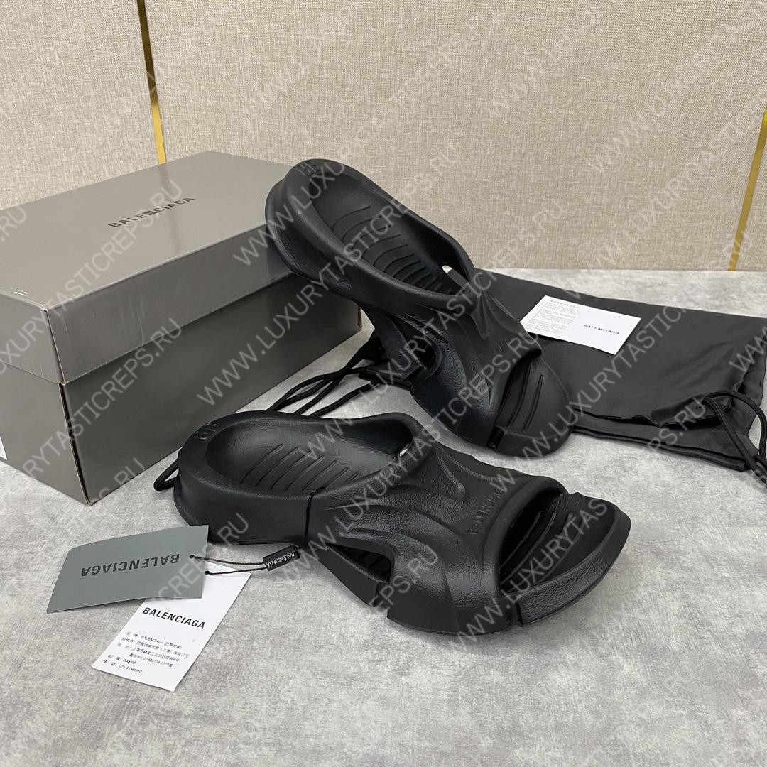 Ba*len*cia*ga mold slides black 679386w