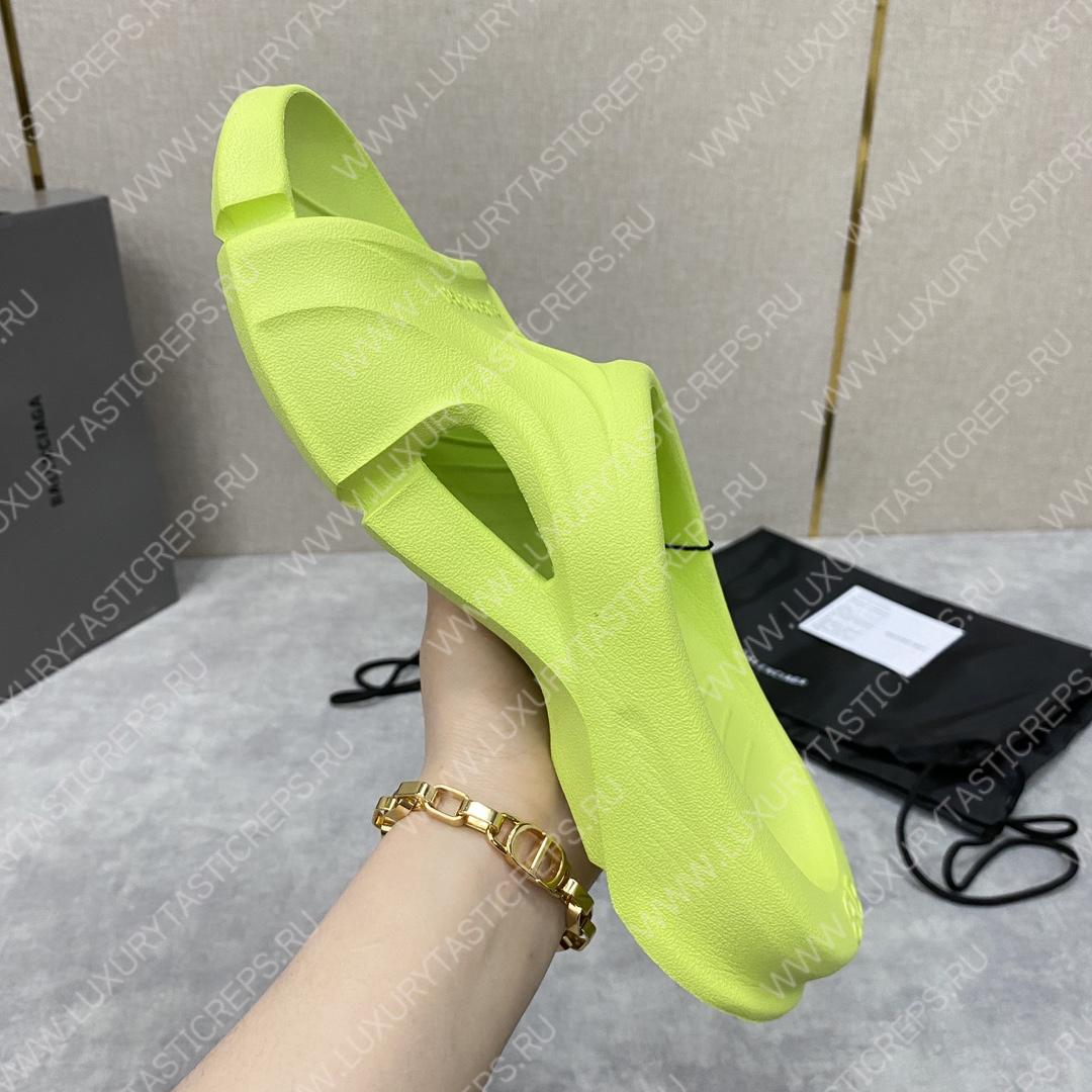 Ba*len*cia*ga slides green 732462