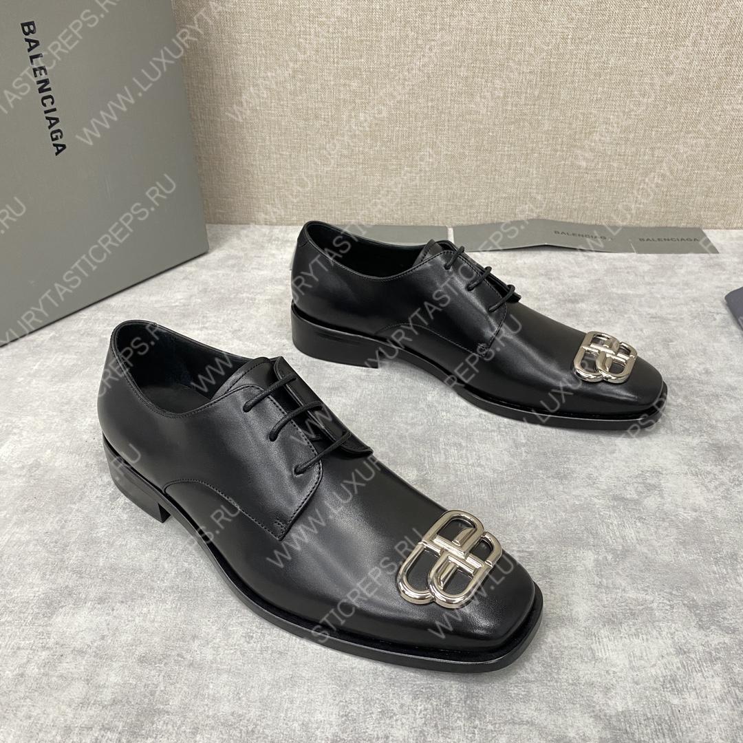 Ba*len*cia*ga oxfords black 701393w
