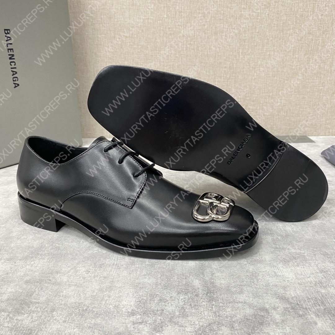 Ba*len*cia*ga oxfords black 701393w