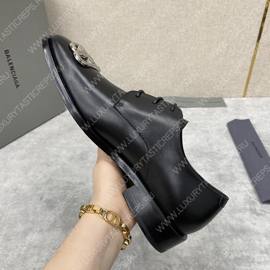 Ba*len*cia*ga oxfords black 701393w
