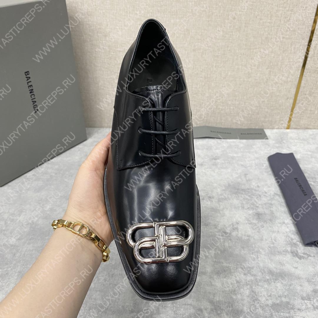 Ba*len*cia*ga oxfords black 701393w