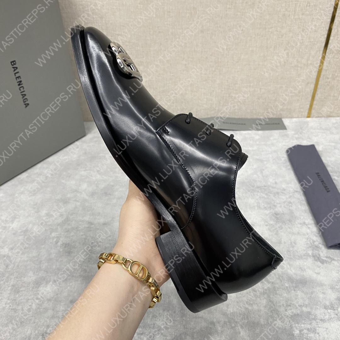 Ba*len*cia*ga oxfords black 701393w