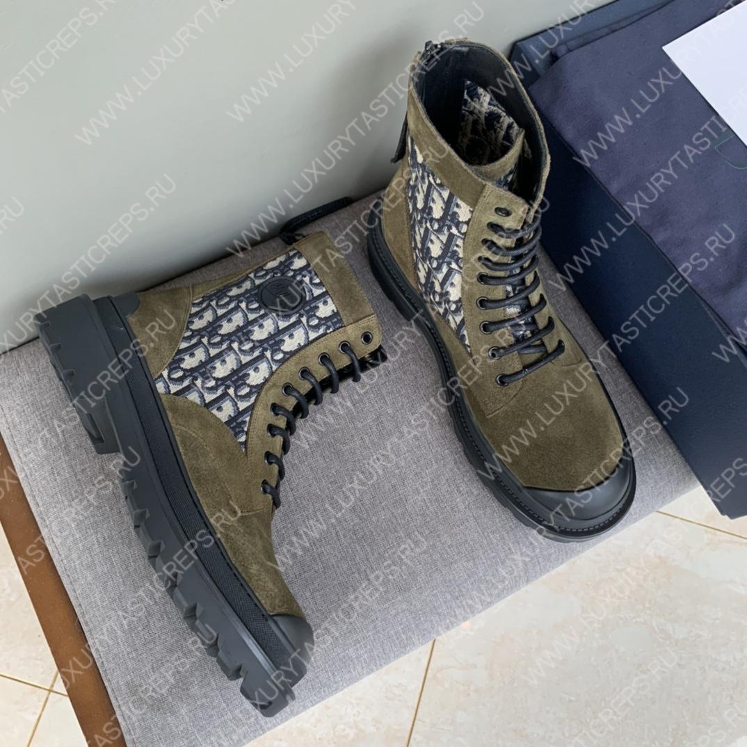 D*or explorer ankle boot green 3bo296z