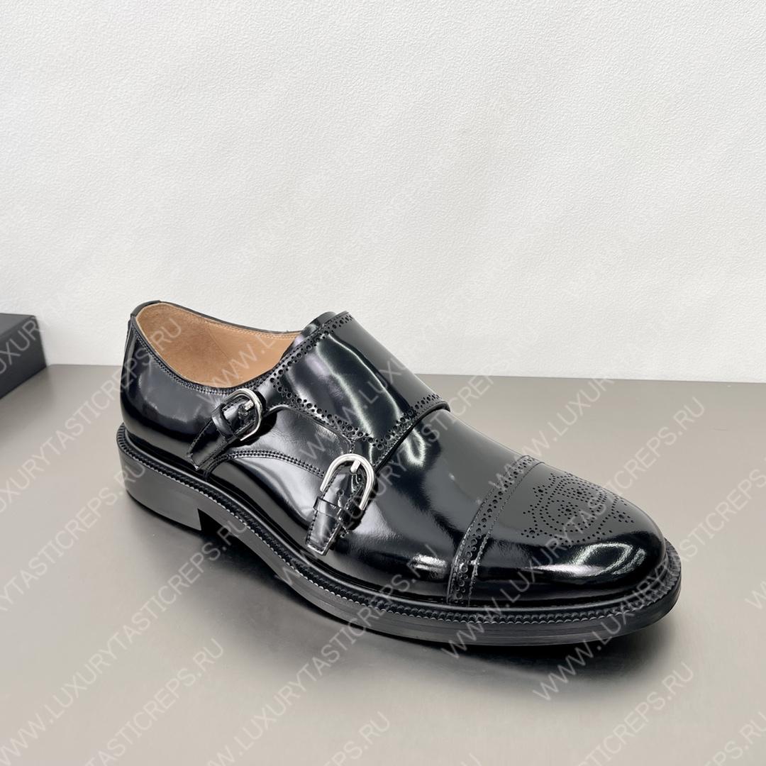 D*or double monk strap shoes black 4lo314ykn