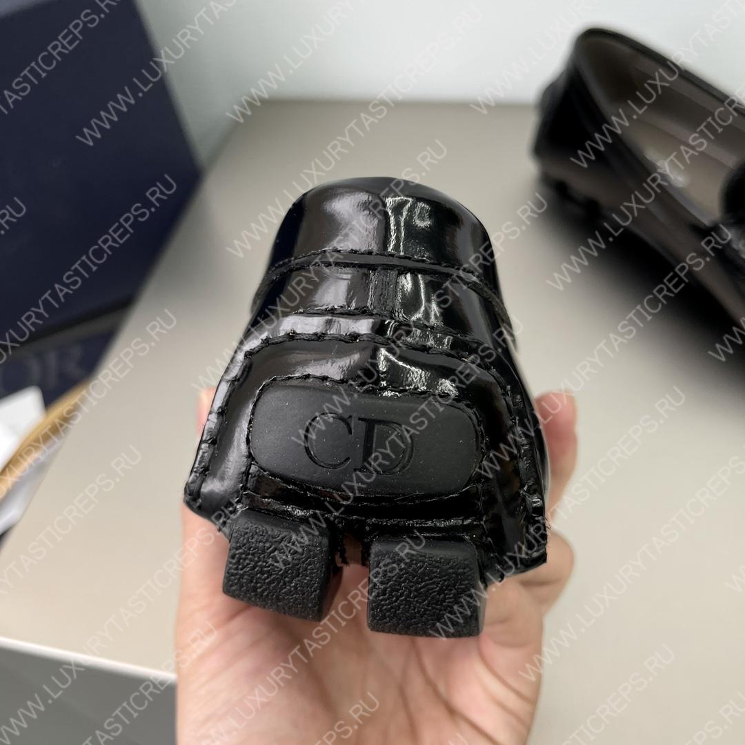 D*or loafers black 3lo114yjk