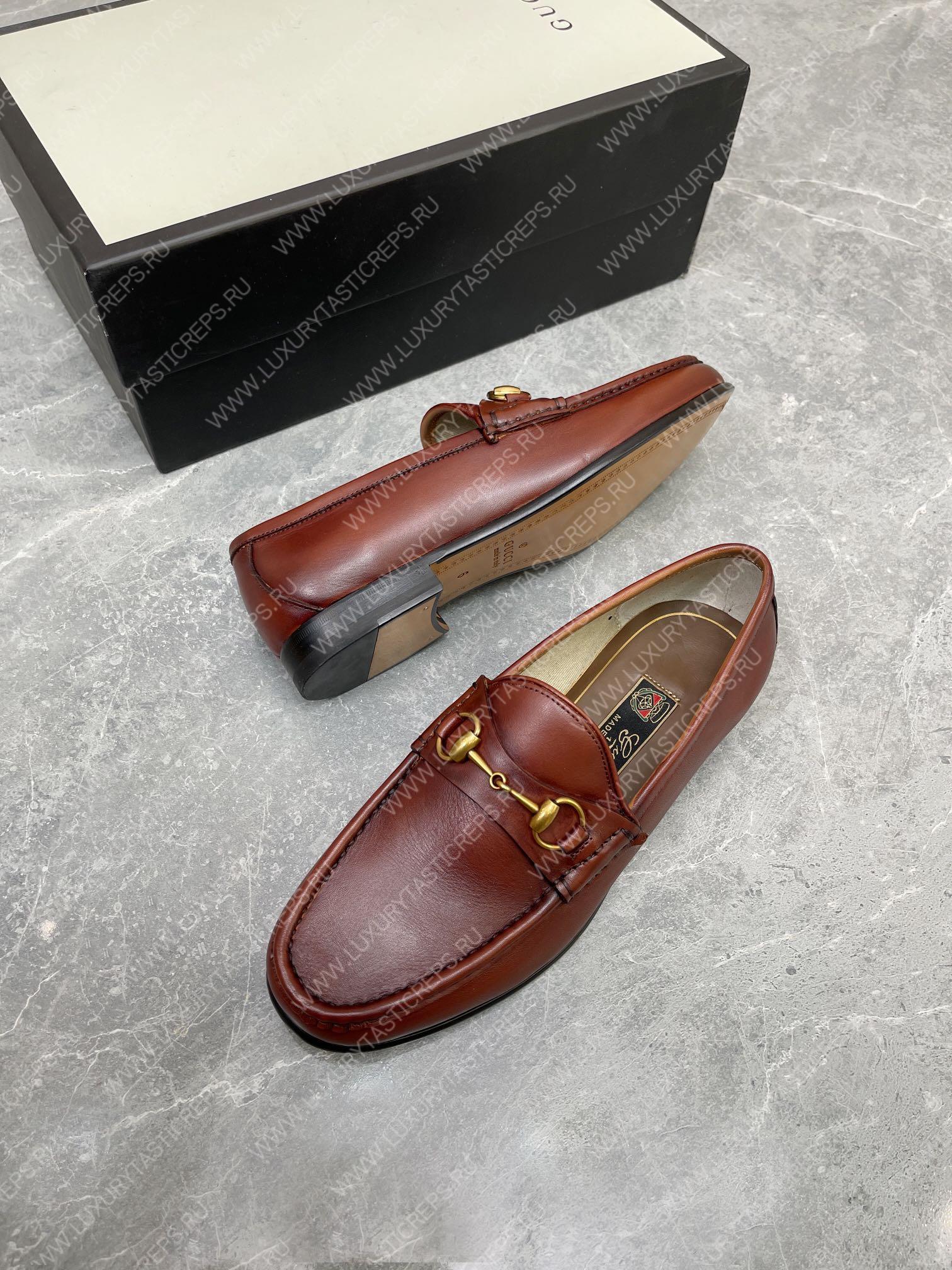 G*u*i 1953 horsebit loafer brown 307929