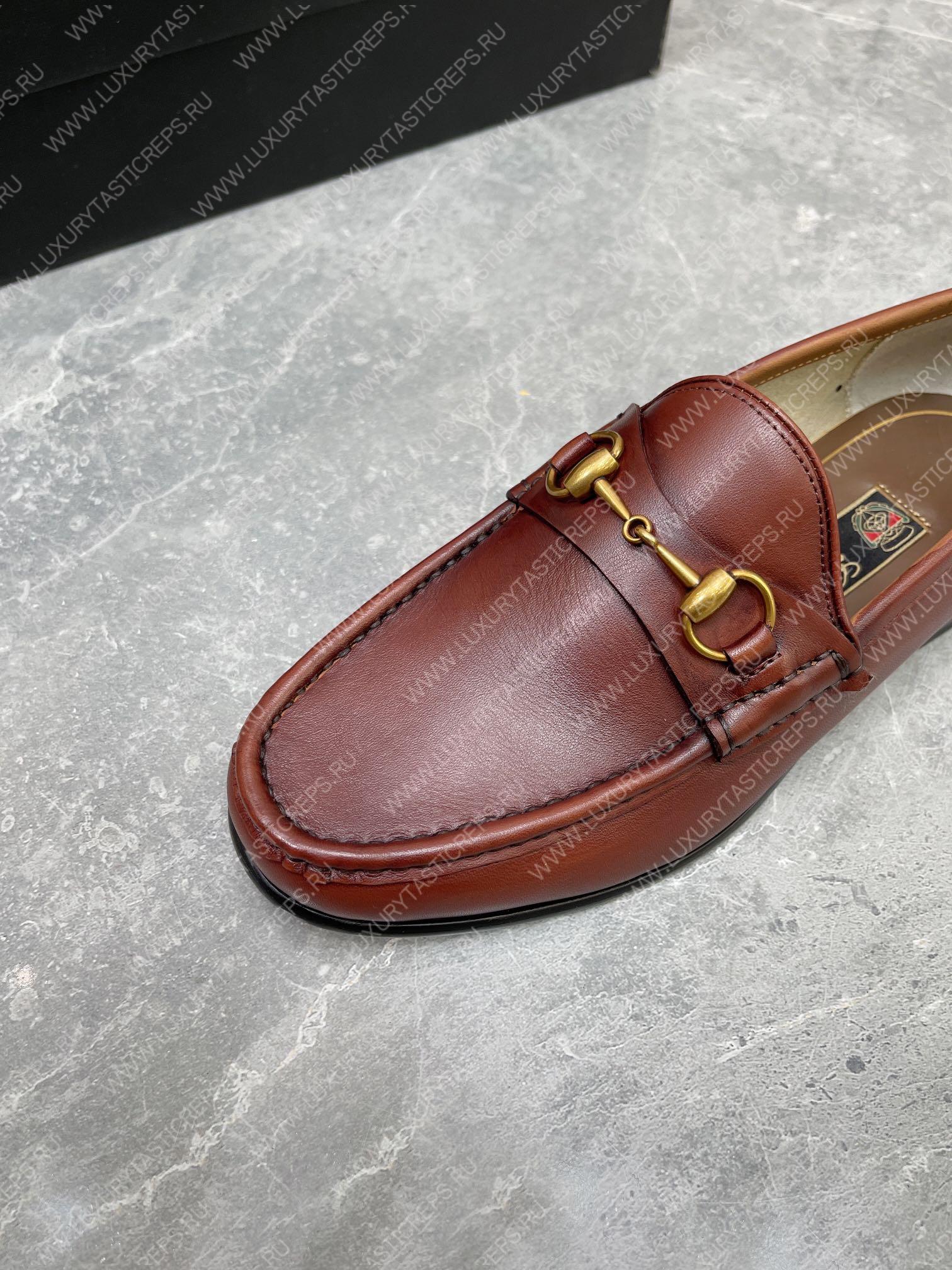 G*u*i 1953 horsebit loafer brown 307929