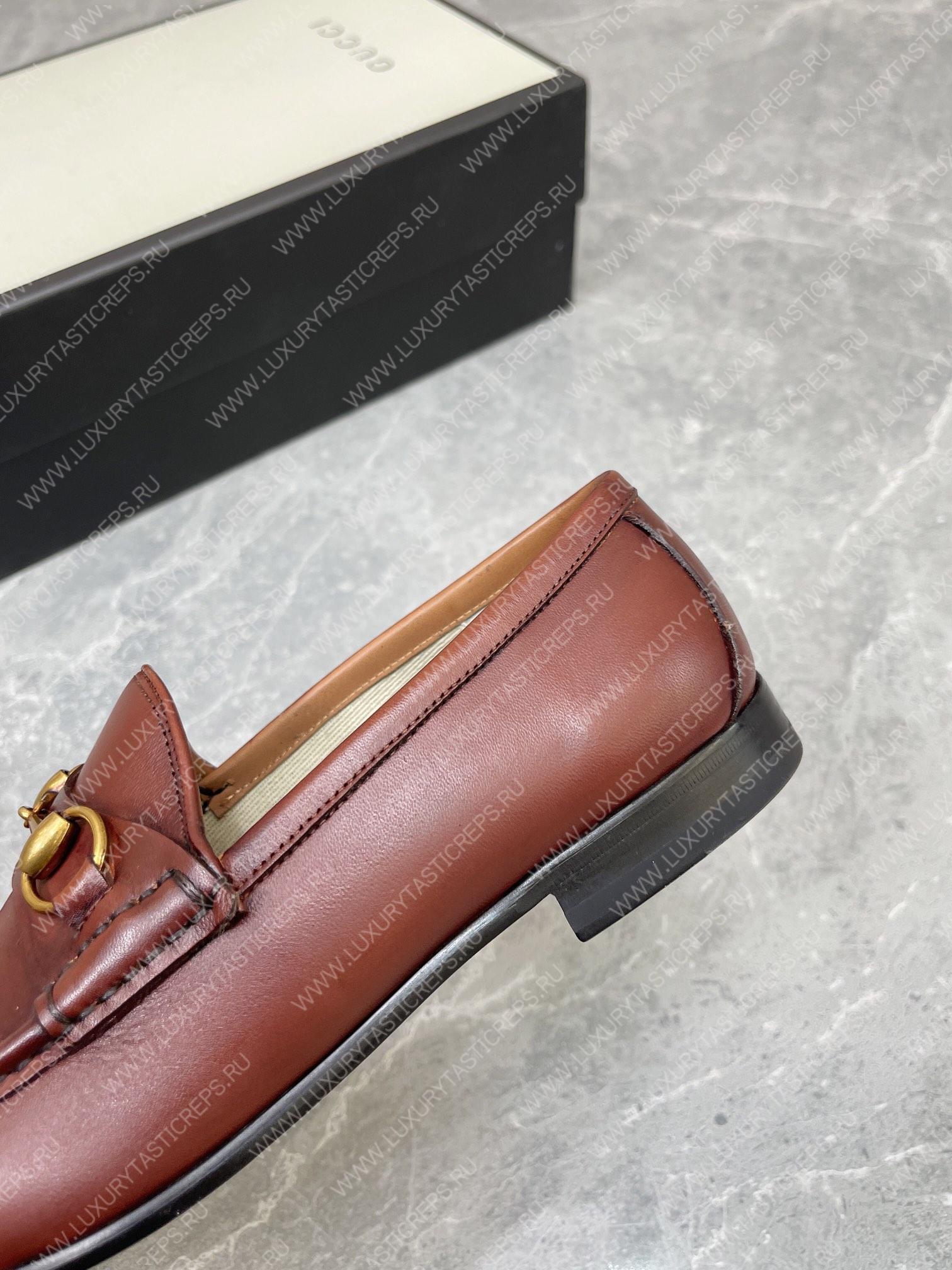 G*u*i 1953 horsebit loafer brown 307929