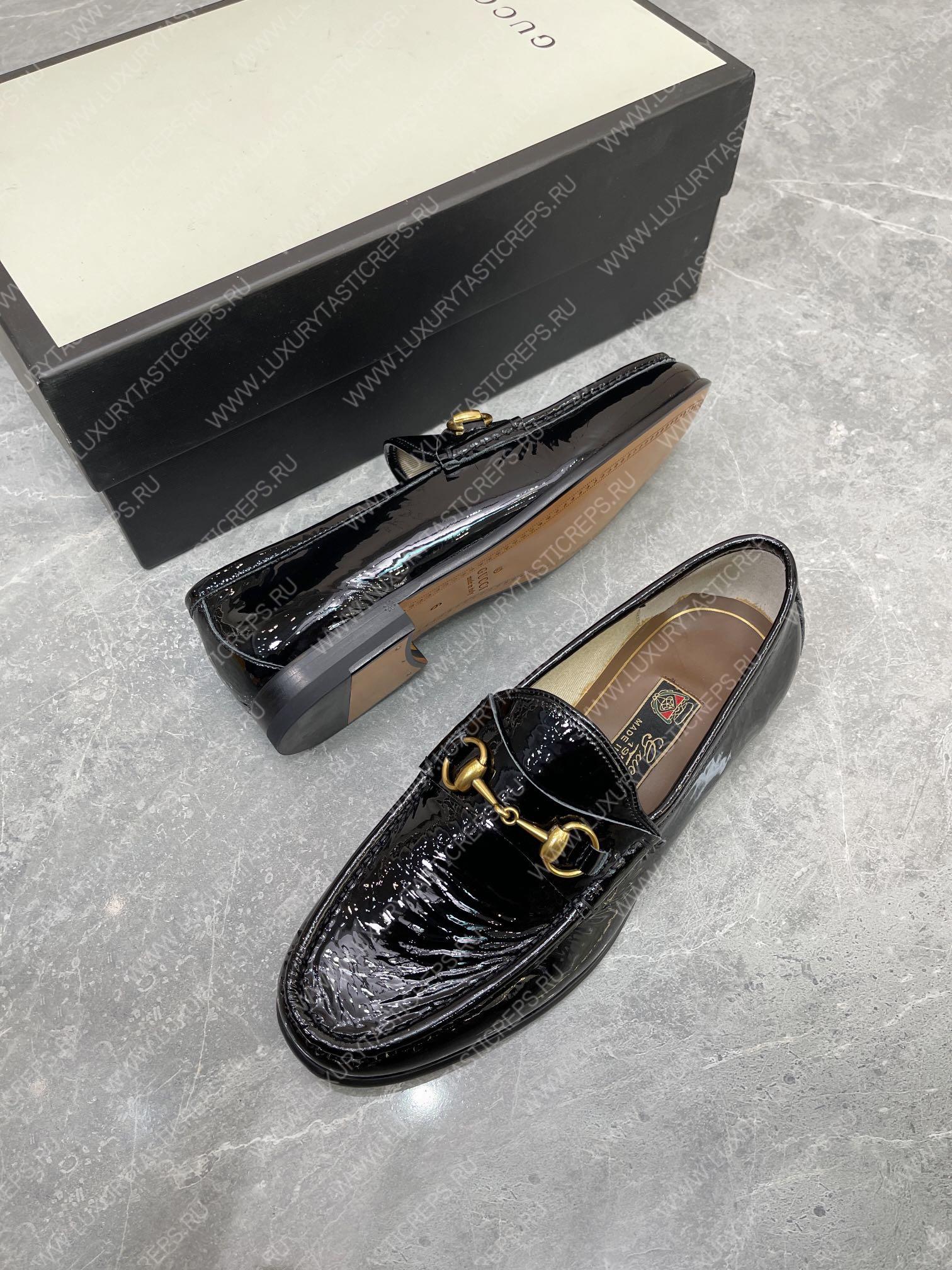G*u*i 1953 horsebit loafer black 307929