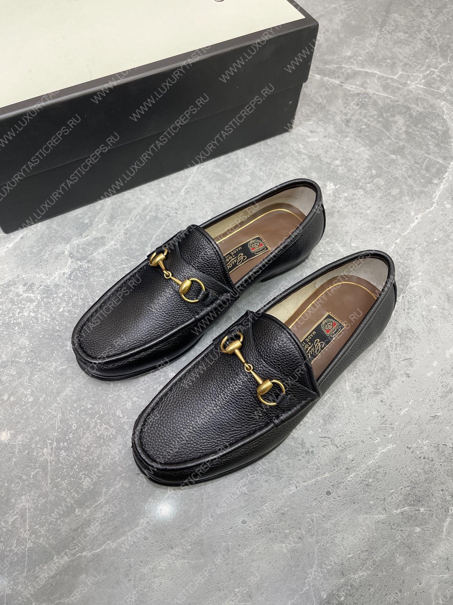 G*u*i 1953 horsebit loafer black 307929