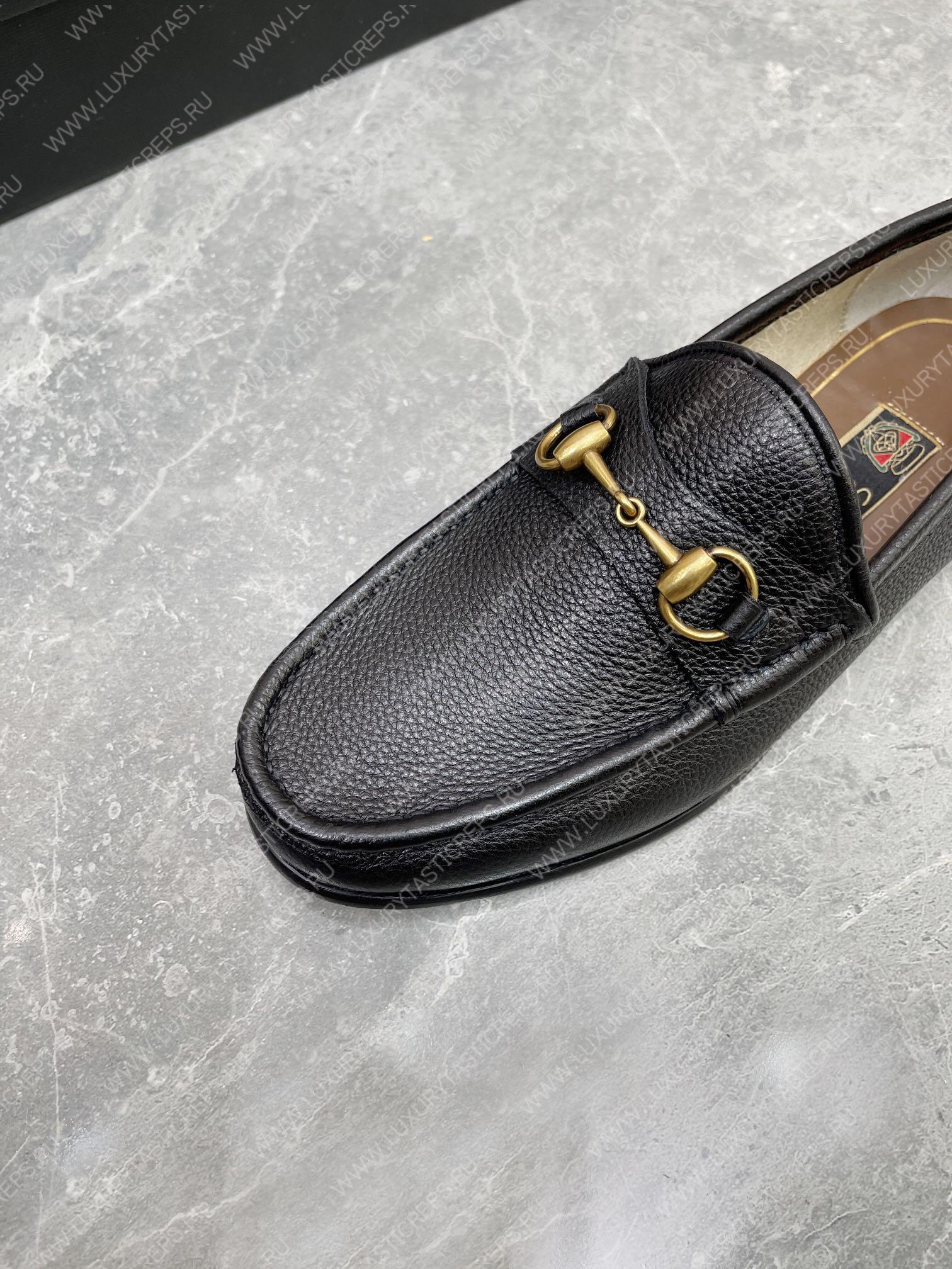 G*u*i 1953 horsebit loafer black 307929