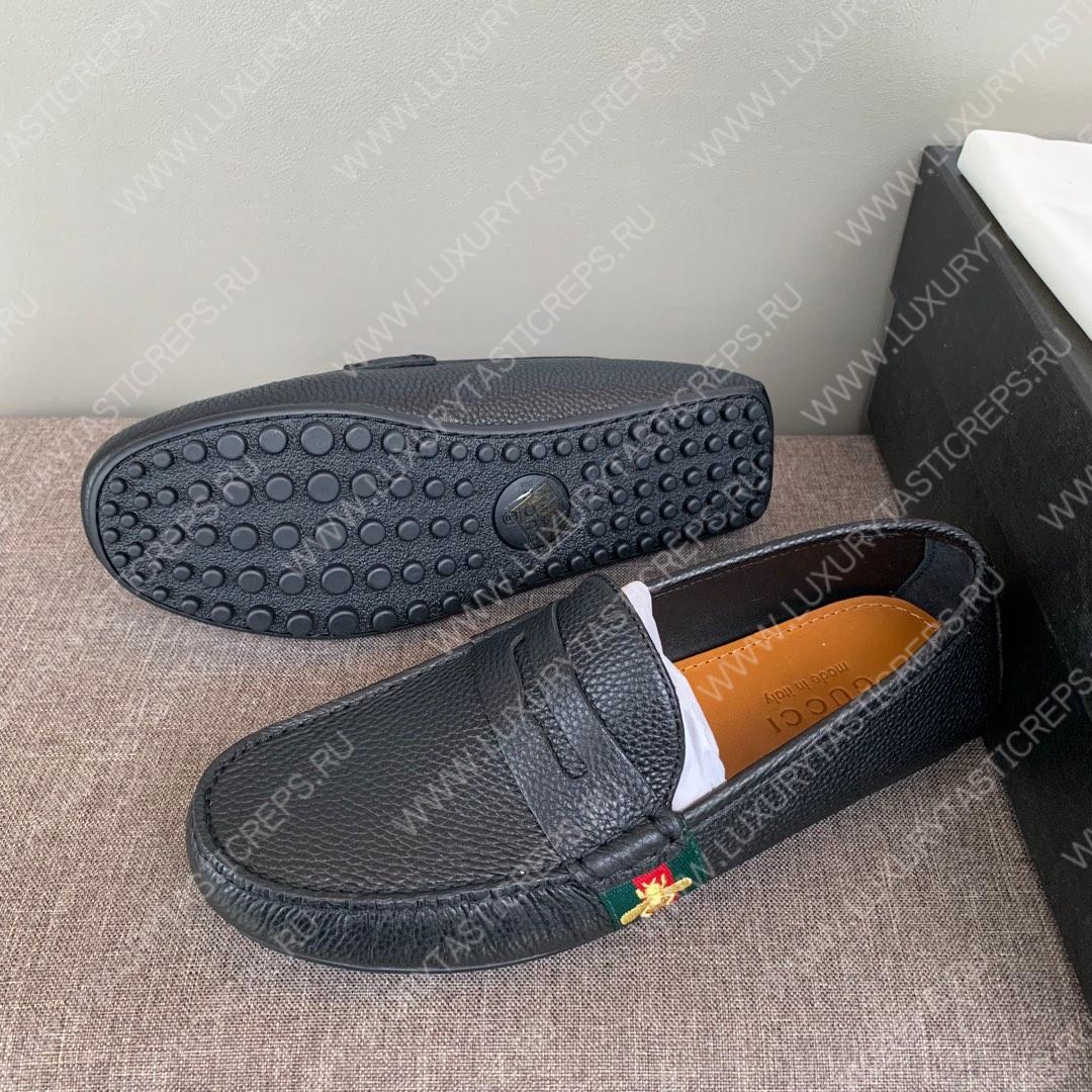 G*u*i men’s 1953 horsebit loafer black 307929