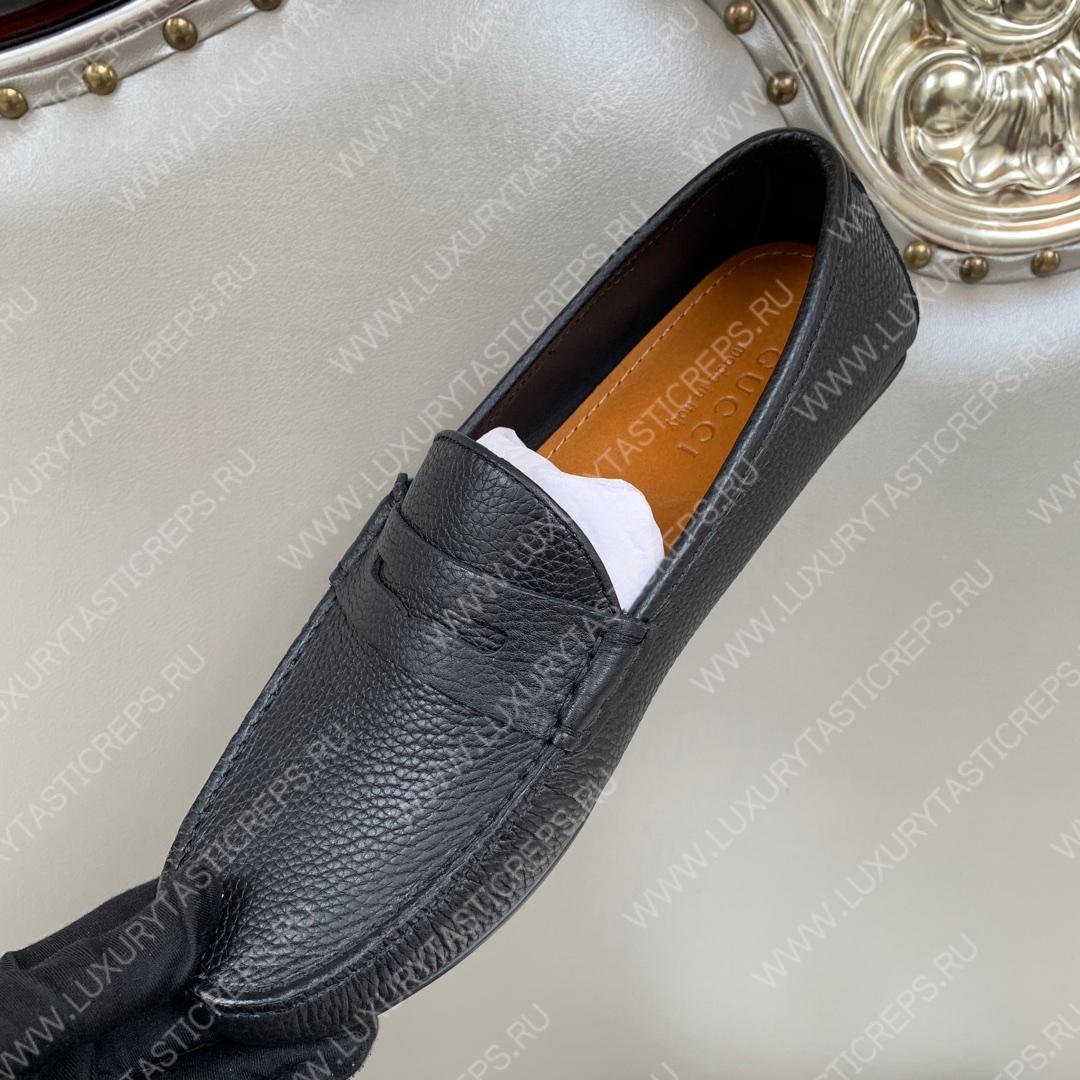 G*u*i men’s 1953 horsebit loafer black 307929