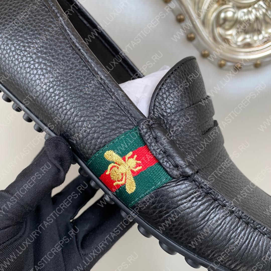 G*u*i men’s 1953 horsebit loafer black 307929