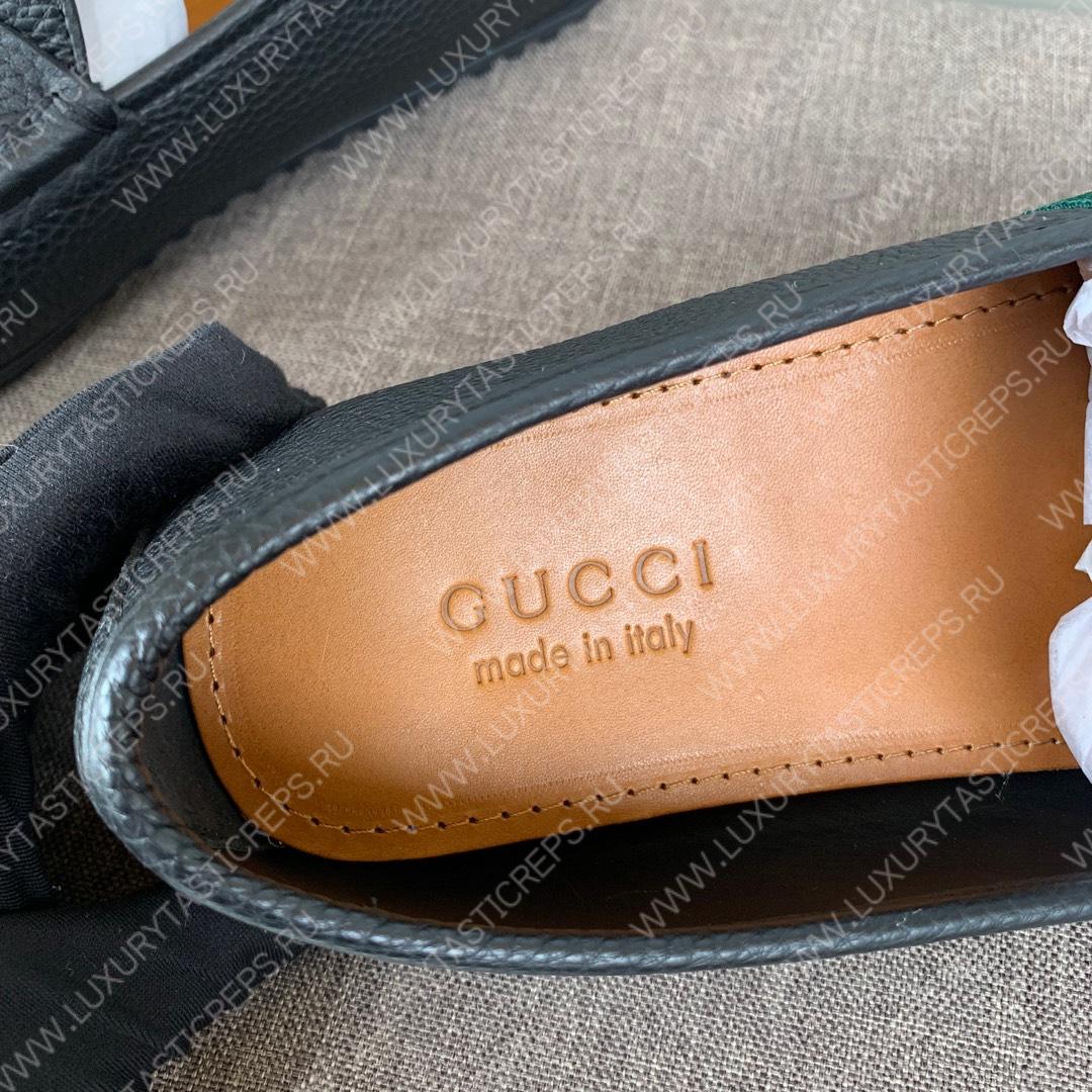 G*u*i men’s 1953 horsebit loafer black 307929