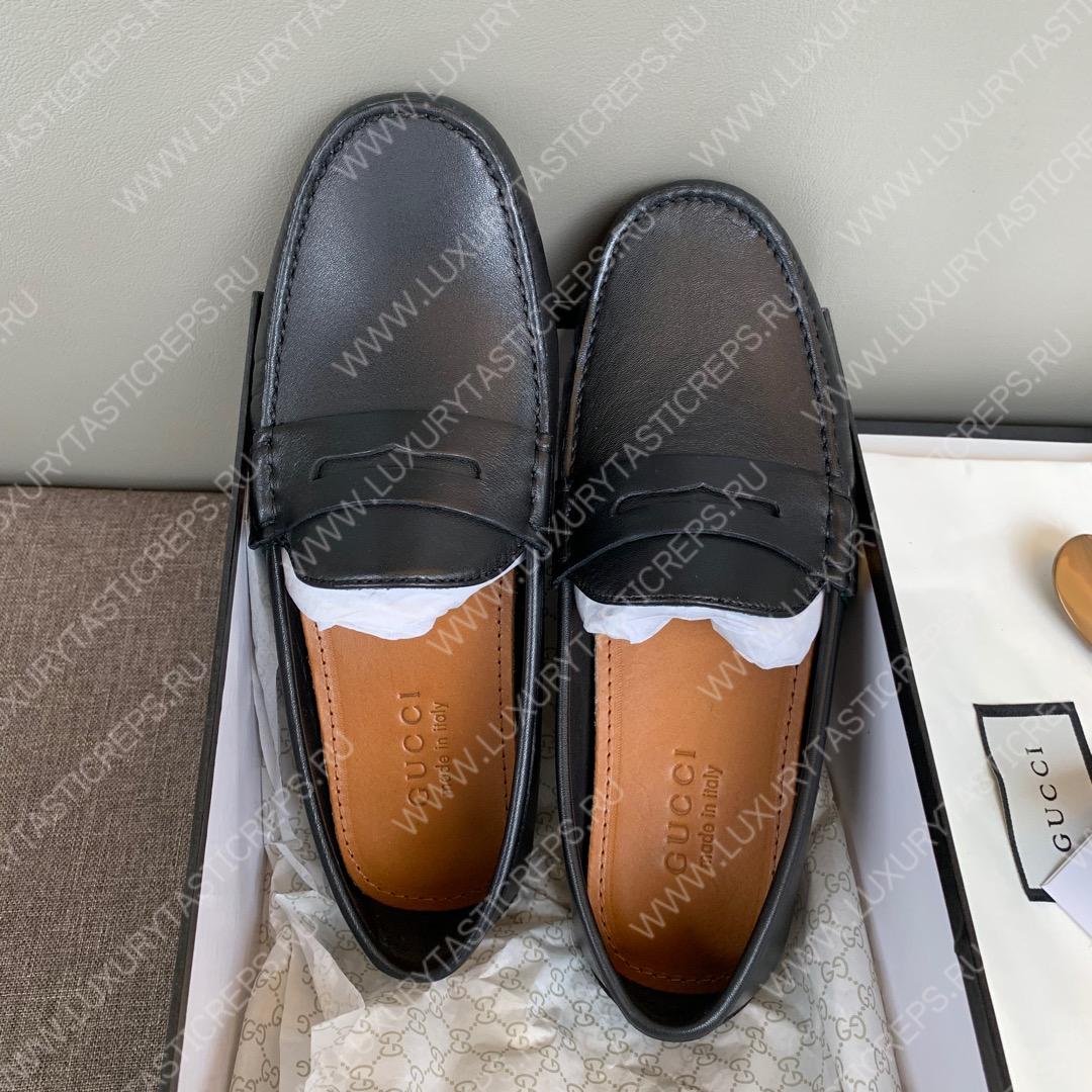 G*u*i men’s 1953 horsebit loafer black 307929