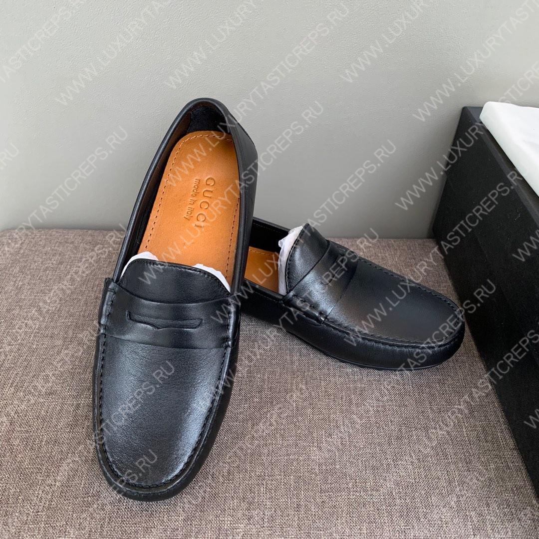 G*u*i men’s 1953 horsebit loafer black 307929