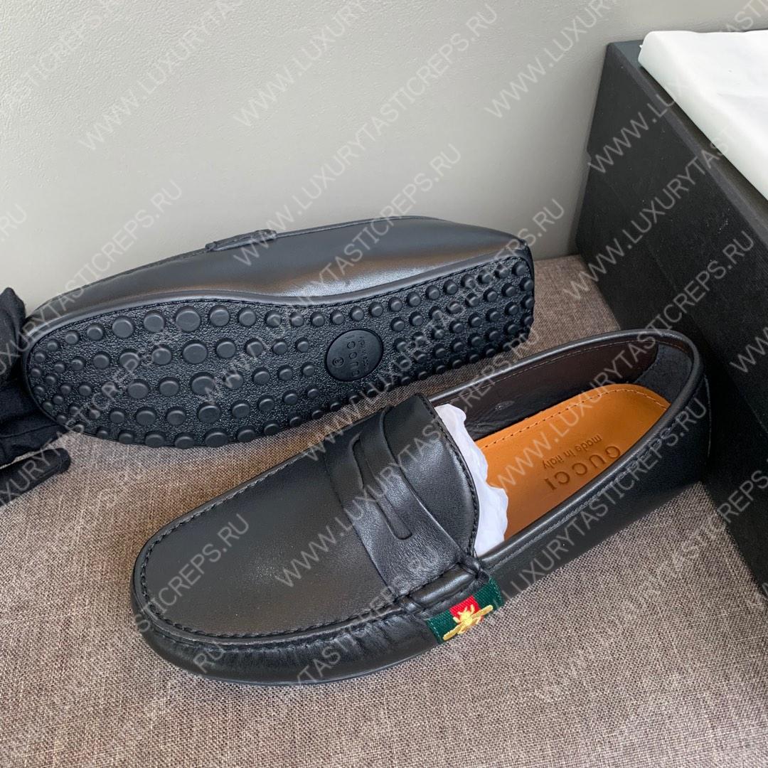 G*u*i men’s 1953 horsebit loafer black 307929