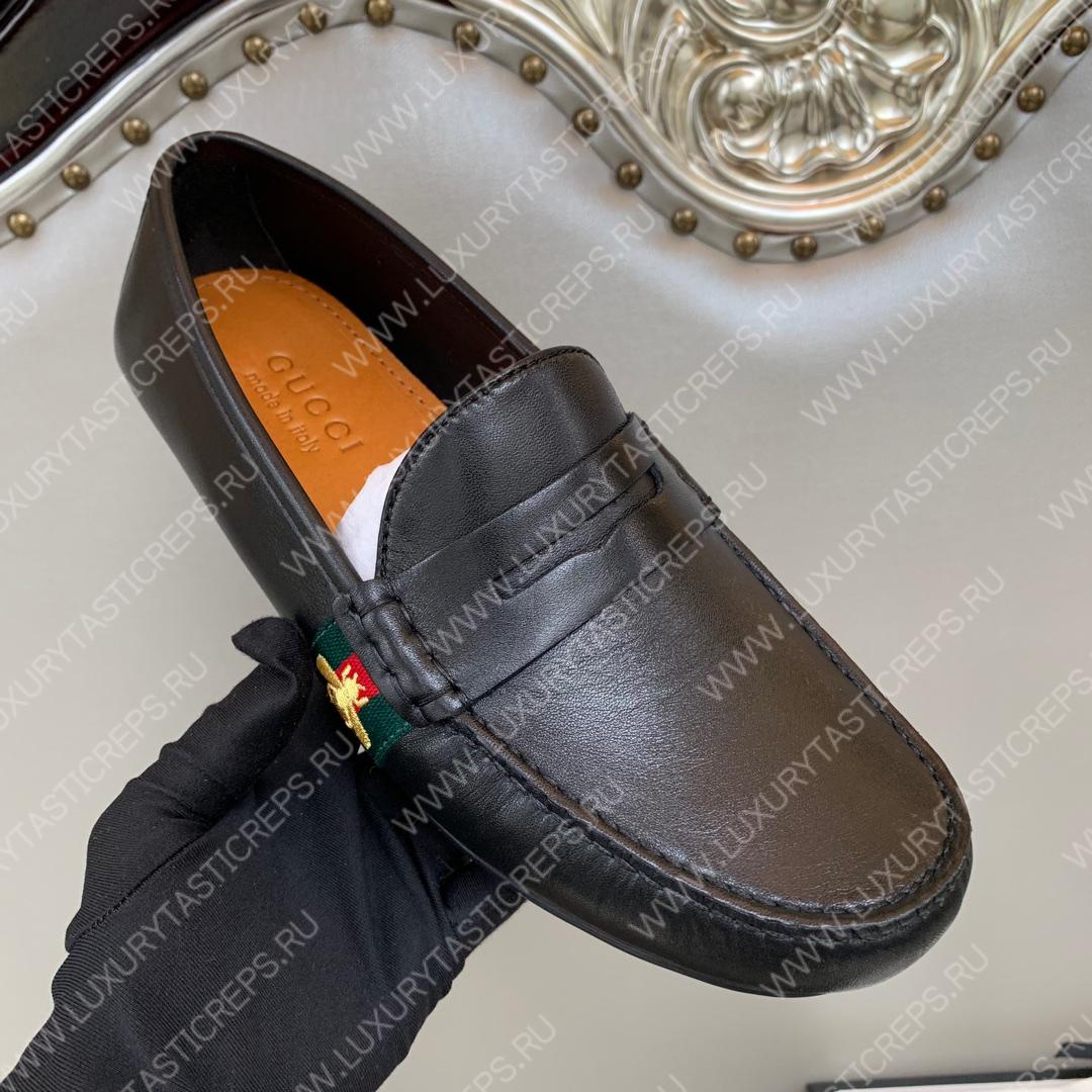 G*u*i men’s 1953 horsebit loafer black 307929