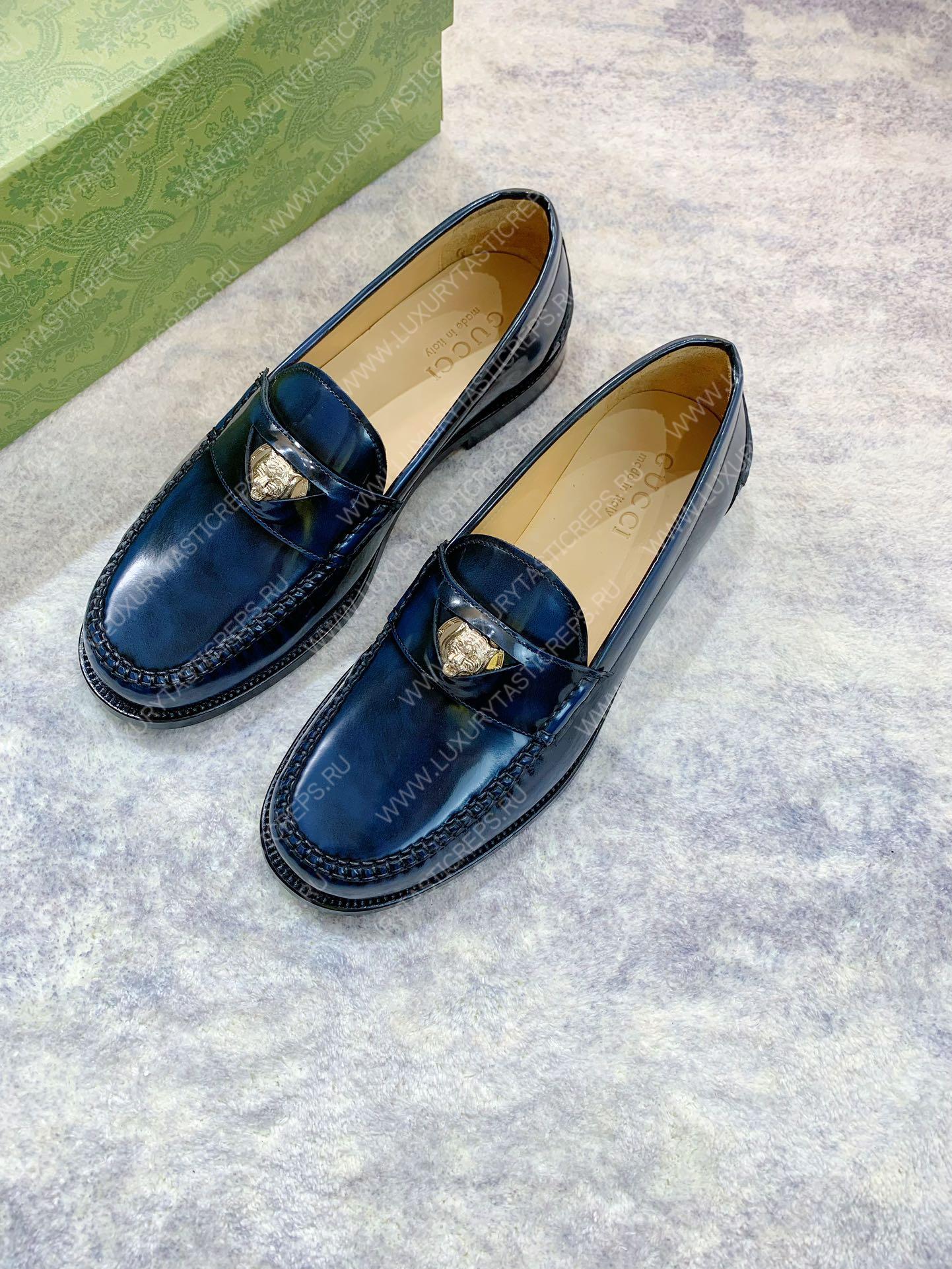 G*u*i loafer blue 644724
