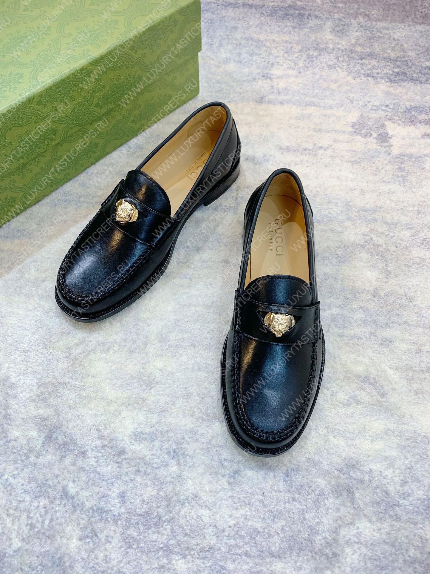 G*u*i loafers black 723176