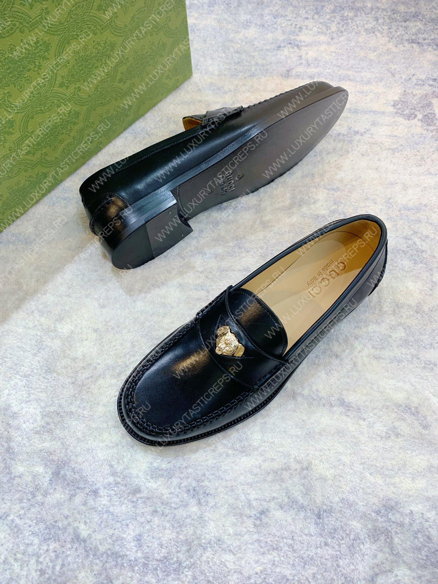 G*u*i loafers black 723176