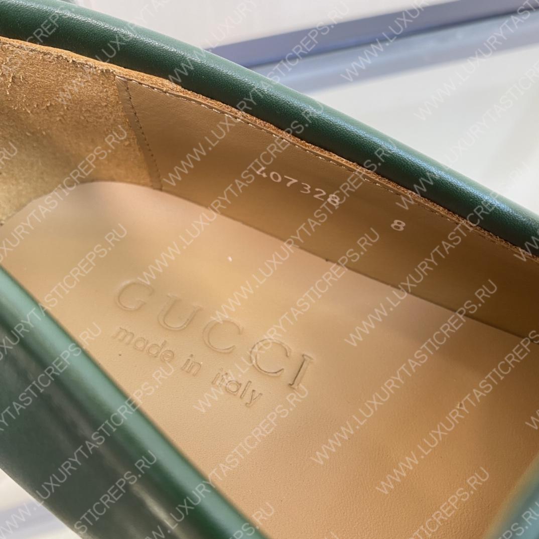 G*u*i loafers green 738468