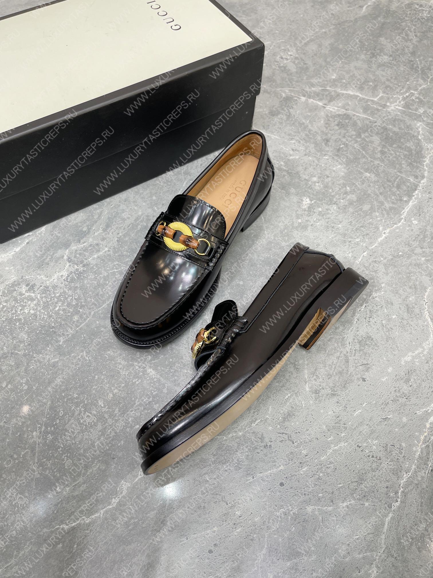 G*u*i loafers black 723176