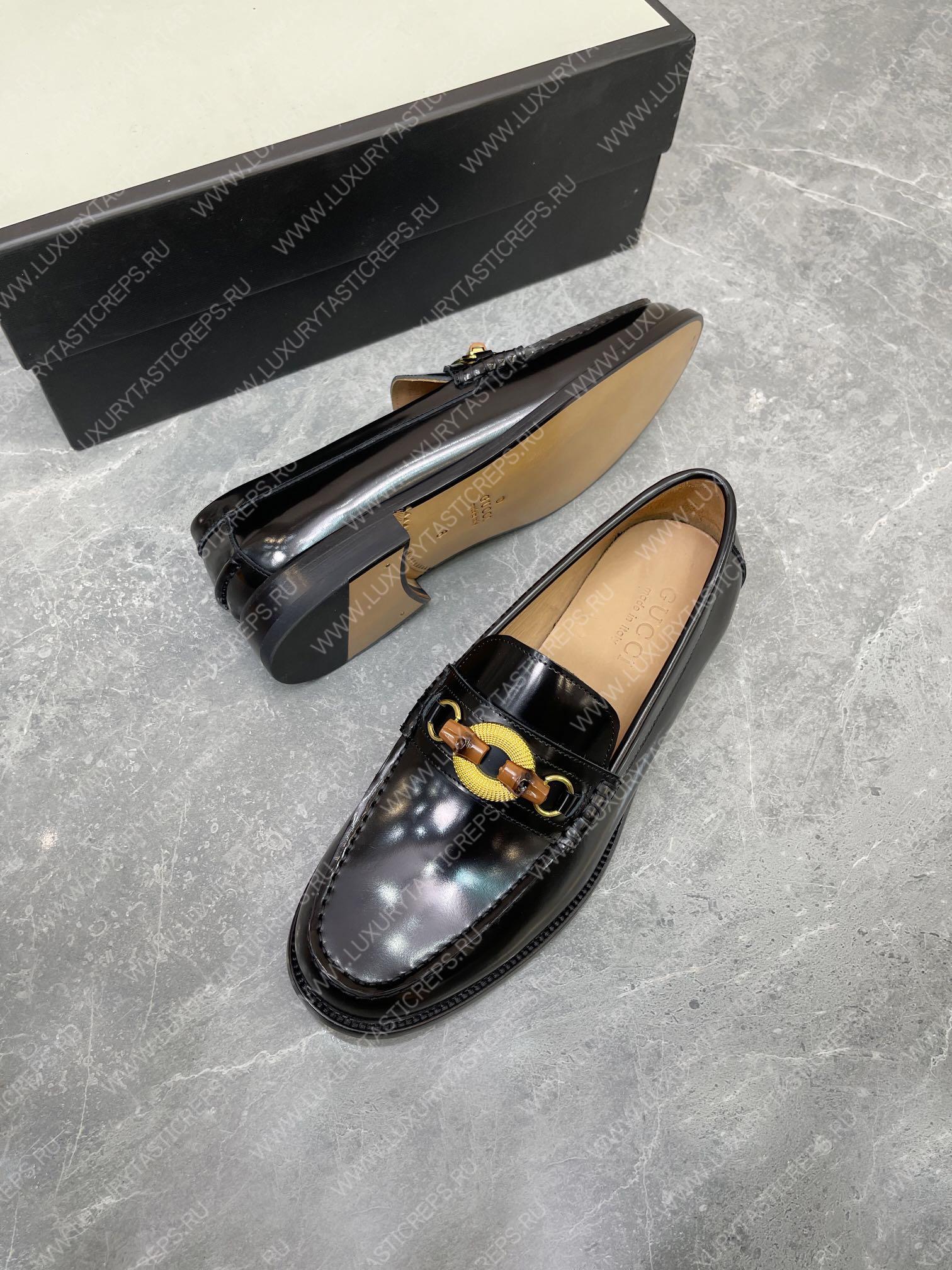 G*u*i loafers black 723176