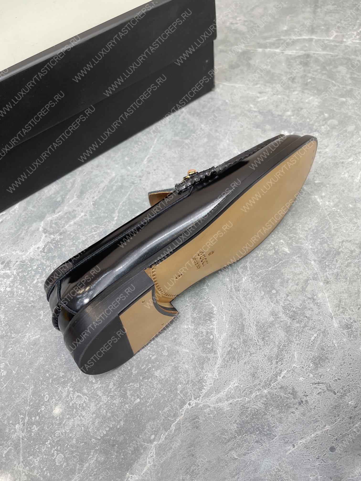 G*u*i loafers black 723176