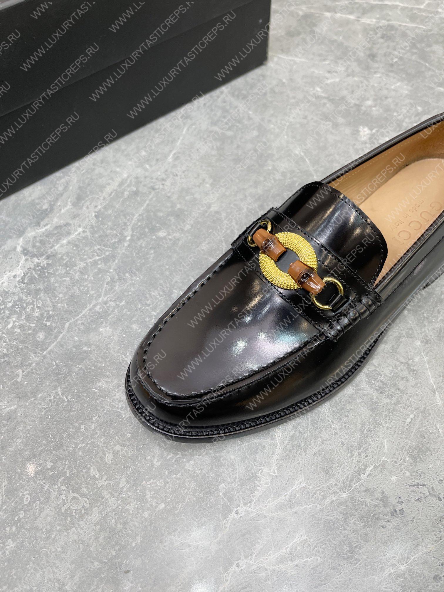 G*u*i loafers black 723176