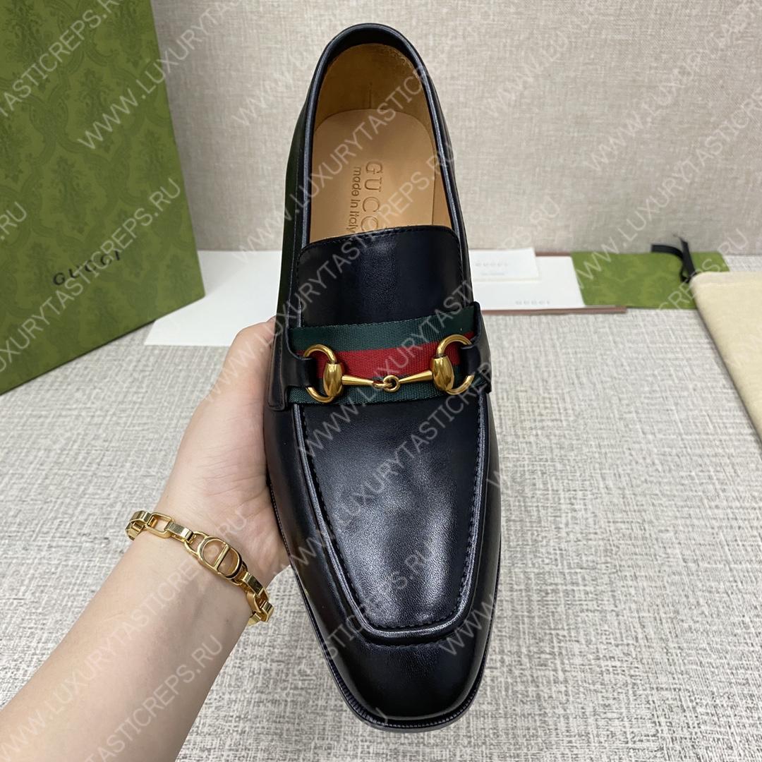 G*u*i loafer with horsebit black 655579 0g0p0 1060