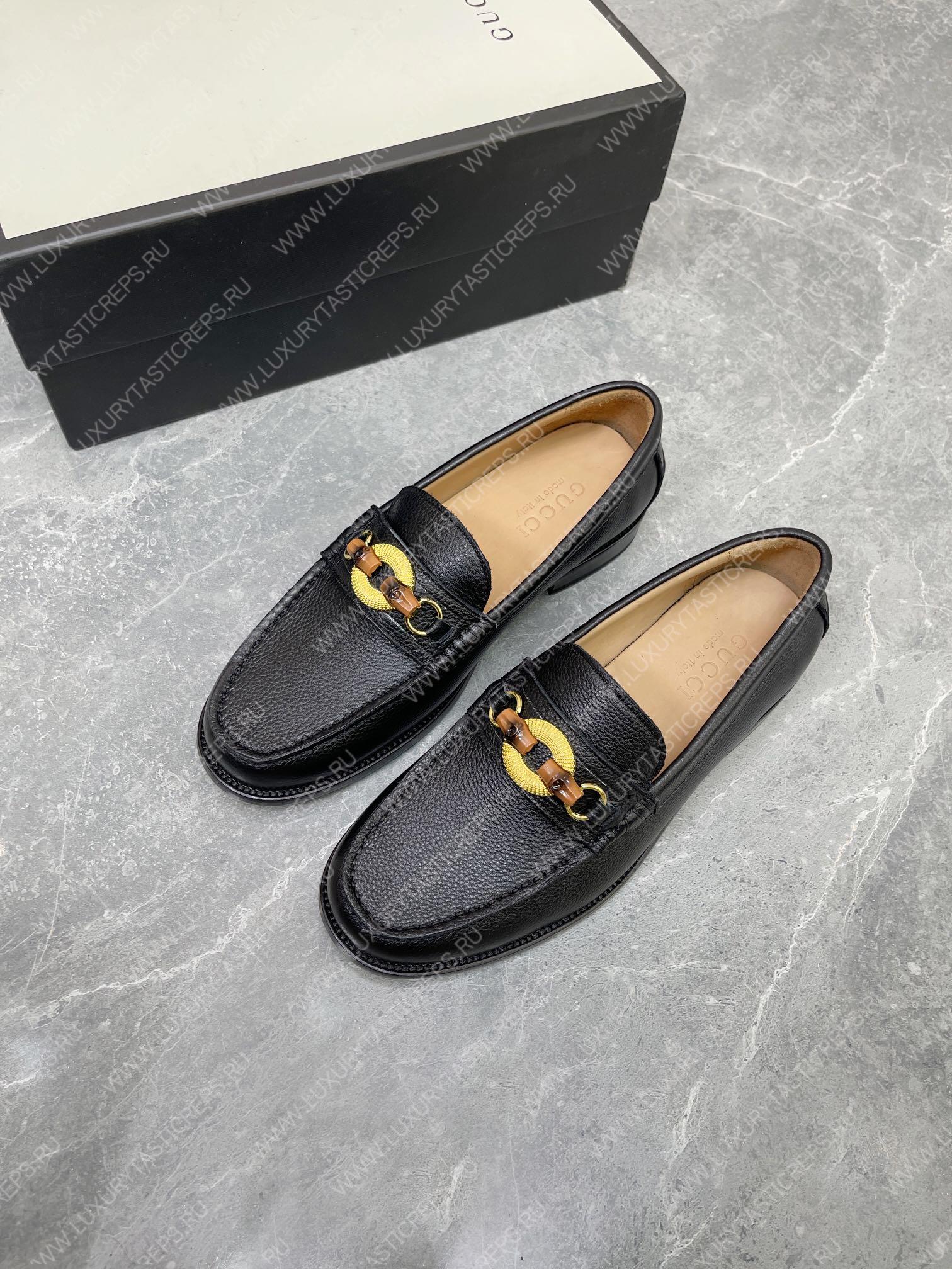 G*u*i loafers black 723176