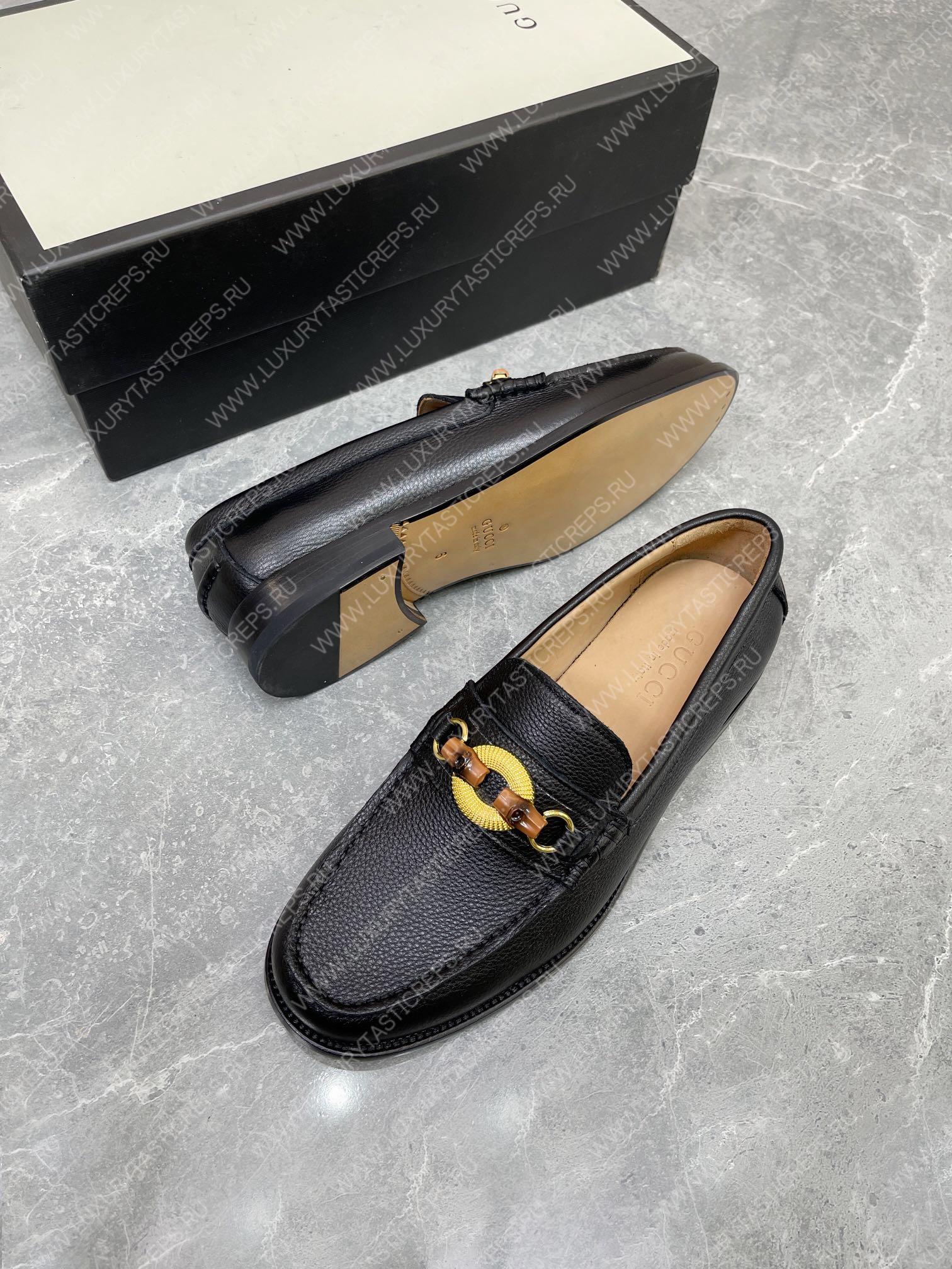 G*u*i loafers black 723176