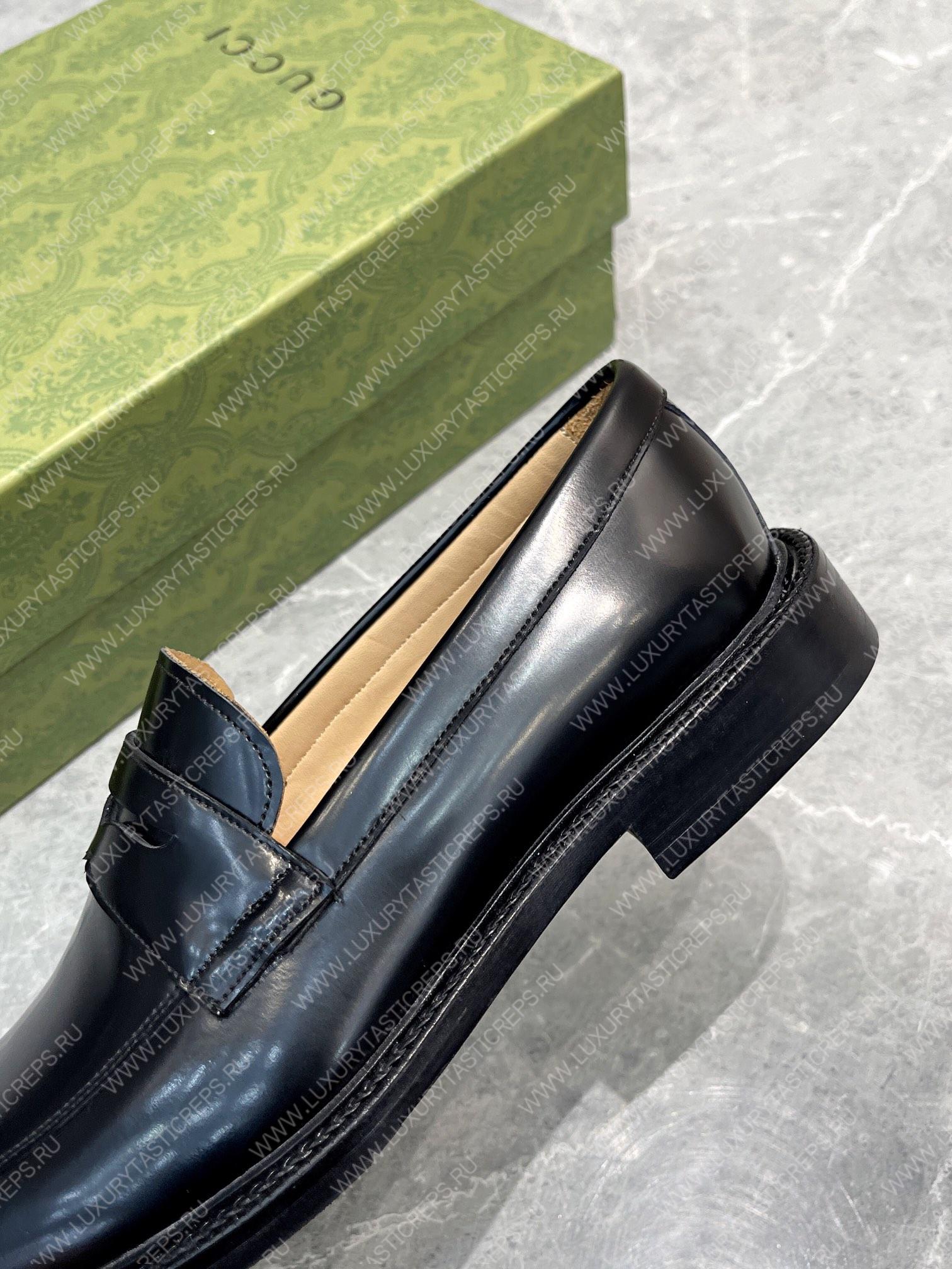 G*u*i men’s loafers black 712351