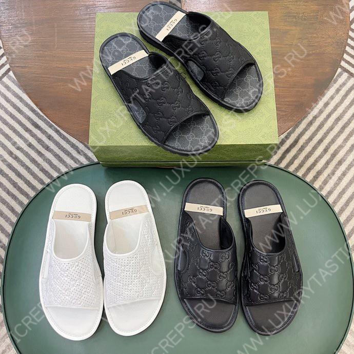 G*u*i sandals white 748954