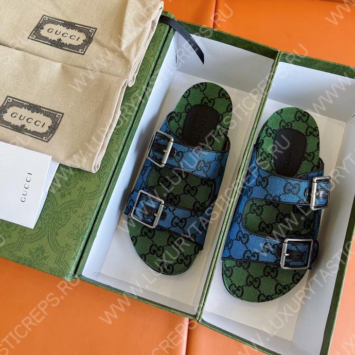 G*u*i sandals blue 658020