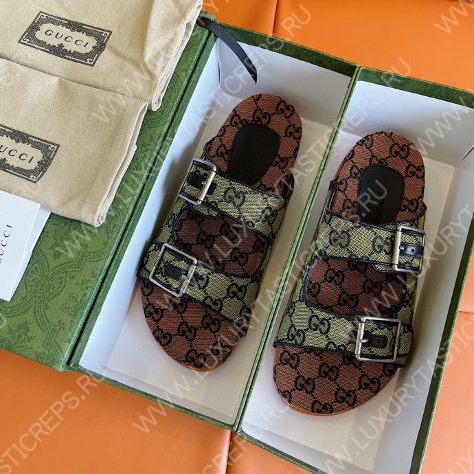 G*u*i sandals green 658020